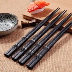 KELERINO. Chopsticks Set (2 Stokjes) - Eetstokjes Sushi - Bloemen -Beste Bestek Winkel 1200x1200 293