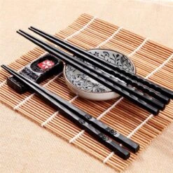 KELERINO. Chopsticks Set (2 Stokjes) - Eetstokjes Sushi - Bloemen -Beste Bestek Winkel 1200x1200 294