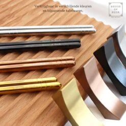 House Of Husk Chopsticks Set - Koreaanse Eetstokjes - Vaatwasserbestendig - RVS - 5 Paar - Zilver 16 House Of Husk Chopsticks Set - Koreaanse Eetstokjes - Vaatwasserbestendig - RVS - 5 Paar - Zilver -Beste Bestek Winkel 1200x1200 308