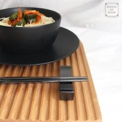 House Of Husk Chopsticks Set - Koreaanse Eetstokjes - Vaatwasserbestendig - RVS - 5 Paar - Zwart -Beste Bestek Winkel 1200x1200 332