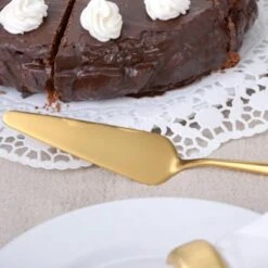 Orange85 Taartschep - Cakeschep - Goud - RVS - 23 Cm - Bakspullen -Beste Bestek Winkel 1200x1200 365