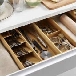 Joseph Joseph Bestek Organizer Bamboe 5-vaks - Small 5-vaks - Sorteervakken, Klaar Voor Gebruik, Duurzaam -Beste Bestek Winkel 1200x1200 413