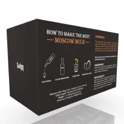 Gadgy Moscow Mule Bekers Set - 100% Koper - Cocktailset : 2 Cocktailglazen, 2 Rietjes & 1 Barmaatje -Beste Bestek Winkel 1200x1200 477