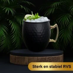 Moscow Mule Bekers Premium – Cocktail Glazen - Cocktail Set – Koperen Beker Set 4x Zwart - Luxe Giftset Cadeau -Beste Bestek Winkel 1200x1200 487