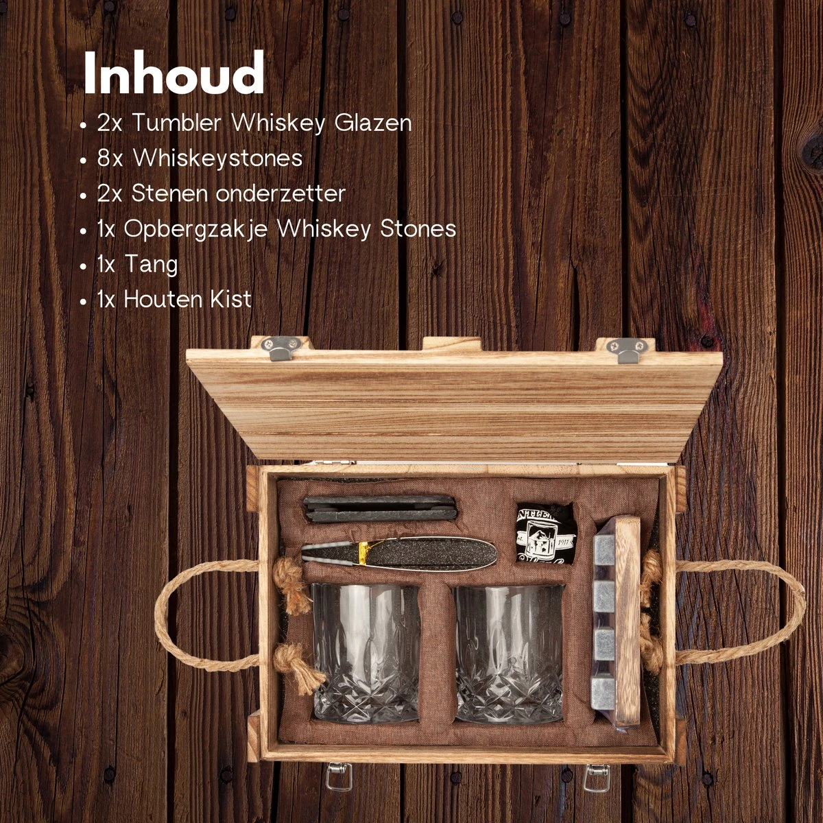 Whiskey Set - Incl. 2 Whiskey Glazen, 8 Whiskey Stones, 2 Onderzetters, Fluwelen Opbergzak, Opbergbox - Whisky Geschenkdoos - Glas - Herbruikbare IJsblokjes - Whiskey Stenen Voor Glazen - Peaky Blinders - Cadeau Voor Man & Vrouw 9 Whiskey Set - Incl. 2 Whiskey Glazen, 8 Whiskey Stones, 2 Onderzetters, Fluwelen Opbergzak, Opbergbox - Whisky Geschenkdoos - Glas - Herbruikbare IJsblokjes - Whiskey Stenen Voor Glazen - Peaky Blinders - Cadeau Voor Man & Vrouw - Afbeelding 7