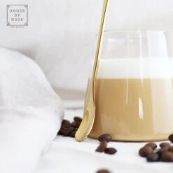 House Of Husk Latte Macchiato Lepels Set - Lange Theelepels - Koffielepels - Longdrinklepels - Barlepel - RVS - 6 Stuks - 17CM - Goud -Beste Bestek Winkel 1200x1200 54