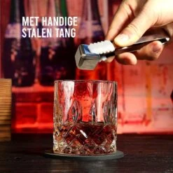 Whiskey Set 12 Delig Whisky Set - Met Glazen En Aluminium Stenen - Whisky Stones Set -Beste Bestek Winkel 1200x1200 554