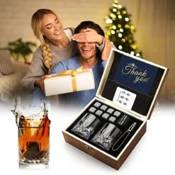 Olvy Whiskey Set Met 2 Whiskey Glazen En 8 Whiskey Stones - Incl. Opbergzakje, Onderzetters En Tang - Cadeauset - Luxe Whisky Set - Whiskey Glazen - Gift Set 11 Olvy Whiskey Set Met 2 Whiskey Glazen En 8 Whiskey Stones - Incl. Opbergzakje, Onderzetters En Tang - Cadeauset - Luxe Whisky Set - Whiskey Glazen - Gift Set -Beste Bestek Winkel 1200x1200 561