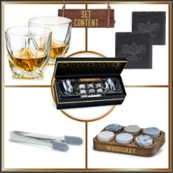Whisiskey Luxe Whiskey Rocks Set - Whiskey Stones - 6 Stuks - IJstang - Herbruikbare IJsblokjes - Graniet Whiskey Stenen Voor Glazen - Accessoires - IJklontjes Steen - Drank Koeler - Cadeau Voor Man & Vrouw 14 Whisiskey Luxe Whiskey Rocks Set - Whiskey Stones - 6 Stuks - IJstang - Herbruikbare IJsblokjes - Graniet Whiskey Stenen Voor Glazen - Accessoires - IJklontjes Steen - Drank Koeler - Cadeau Voor Man & Vrouw -Beste Bestek Winkel 1200x1200 588