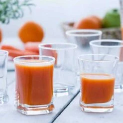 Luxe Drinkglazen - Waterglazen - Waterglas - Limonadeglazen - Sapglazen - 280 ML - Set Van 6 -Beste Bestek Winkel 1200x1200 624