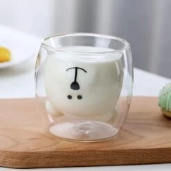 Set Van 2 Beer Design Dubbelwandige Glazen - Dubbelwandige Koffieglazen - Latte Macchiato Koffiemok/Koffiebeker - Double Glass Waterglazen - Theeglazen - Espresso Kopjes - Koffiekop & Koffiemok - Drinkglazen 250ML -Beste Bestek Winkel 1200x1200 632