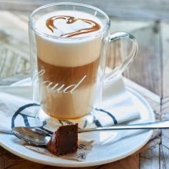 Riviera Maison Dubbelwandig Theeglas, Koffieglas Met Tekst - C'est Chaud Mug - Transparant - Glas 270 Ml - 1 Stuk -Beste Bestek Winkel 1200x1200 635