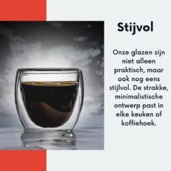 Powarkleen® - 250ml Set Met 6 Dubbelwandige Theeglazen - Theeglazen - Koffieglazen -Beste Bestek Winkel 1200x1200 644