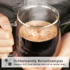 Dubbelwandige Koffieglazen Met Oor - Cappuccino Glazen - Dubbelwandige Theeglazen - 300 ML - 4 Stuks 14 Dubbelwandige Koffieglazen Met Oor - Cappuccino Glazen - Dubbelwandige Theeglazen - 300 ML - 4 Stuks -Beste Bestek Winkel 1200x1200 686