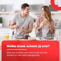 Procidi® Dubbelwandige Koffieglazen / Theeglazen - 6 Stuks - 350 Ml - Latte Macchiato / Cappucino Glazen Dubbelwandig - Koffietassen - 6x Thee Glas / Koffie Kop - Theeglas Set -Beste Bestek Winkel 1200x1200 696