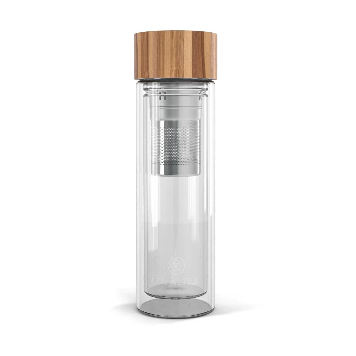 LoyalTea - Theeglas Met Filter - 350 Ml - Bamboo - Theeglazen 5 LoyalTea - Theeglas Met Filter - 350 Ml - Bamboo - Theeglazen - Afbeelding 3