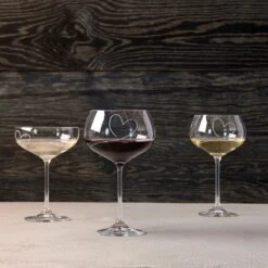 Riviera Maison Champagnecoupe, ChampagneGlas With Love Coupe - Transparant - Glas 400 Ml - 1 Stuk -Beste Bestek Winkel 1200x1200 736