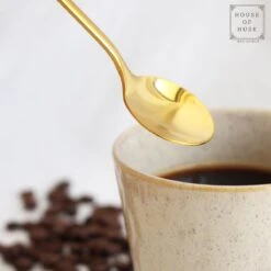 House Of Husk® Theelepels Set - Theelepeltjes - Koffielepels - Koffielepeltjes - RVS - 15cm - 6 Stuks - Goud -Beste Bestek Winkel 1200x1200 76