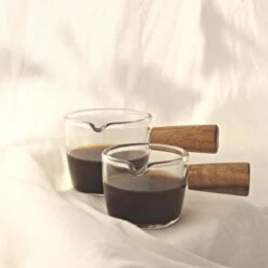 House Of Husk® Espresso Maat Glazen Set - Barista Shotglazen - Mini Maatbeker 50ml En 100ml - Multifuncitoneel Serveerkommetjes- Sauskom - Juskom - 2 Stuks -Beste Bestek Winkel 1200x1200 766