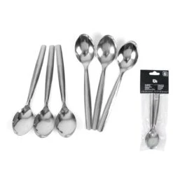 Merkloos Excellent Houseware RVS Theelepels Set 6 Stuks -Beste Bestek Winkel 1200x1200 86