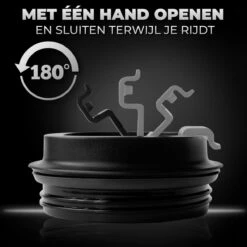 Volcan RVS Koffiebeker To Go - Thermosbeker - Theebeker - Coffee - Zwart -Beste Bestek Winkel 1200x1200 935