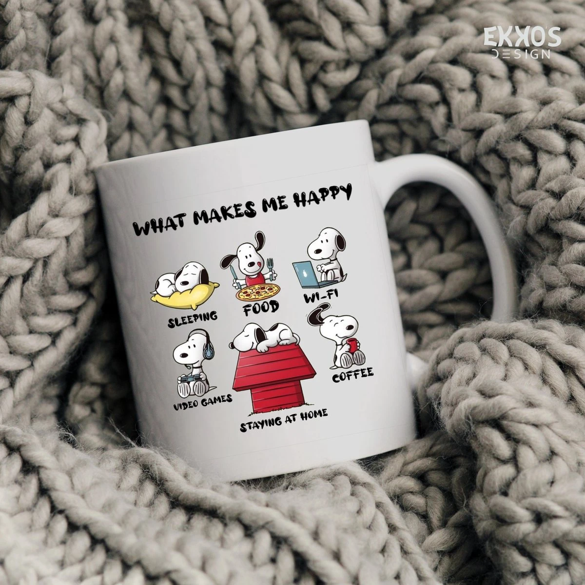 What Makes Snoopy Mok - Peanuts - Grappige Cadeautjes - Valentijn Cadeautje Voor Hem - Valentijn Cadeautje Voor Haar - Moederdag Cadeau - Valentijdag Cadeau - Cadeau Voor Vrouw - Mokken En Bekers - Cadeau Voor Moeder - Mama Cadeau - Koffiemok 4 What Makes Snoopy Mok - Peanuts - Grappige Cadeautjes - Valentijn Cadeautje Voor Hem - Valentijn Cadeautje Voor Haar - Moederdag Cadeau - Valentijdag Cadeau - Cadeau Voor Vrouw - Mokken En Bekers - Cadeau Voor Moeder - Mama Cadeau - Koffiemok - Afbeelding 2