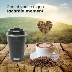 LaCardia Koffiebeker To Go Premium Zwart – Thermosbeker – Theebeker – 380ML – Herbruikbaar -Beste Bestek Winkel 1200x1200 948