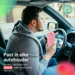 Triple J® Koffiebeker To Go - Thermosbeker - BPA & Lekvrij - 510ml - Roze -Beste Bestek Winkel 1200x1200 952