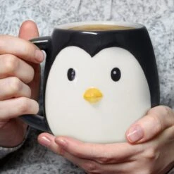 Balvi Drinkbeker Penguin Pingo Zwart Keramiek -Beste Bestek Winkel 1200x1200 969