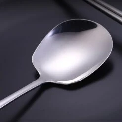 House Of Husk® Opscheplepel Set - Zilver - Serveerlepel - Groetelepel - Aardappellepel - 21cm - RVS - 4 Stuks -Beste Bestek Winkel 1200x1200 98