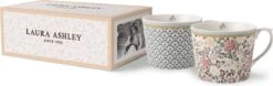 Laura Ashley Giftset 2 Bekers Assorti Bloem 30 Cl. -Beste Bestek Winkel 1200x379