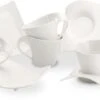 Villeroy & Boch New Wave Cappuccinoset - 8 Delig - Wit -Beste Bestek Winkel 1200x545