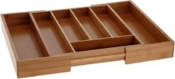 Excellent Houseware Bestekbak Hout Uitschuifbaar -Beste Bestek Winkel 1200x546