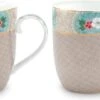 Pip Studio Blushing Birds Beker 145 Ml - Khaki Set Van 2 -Beste Bestek Winkel 1200x567