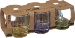 Waterglas Gekleurd Set Van 6 Stuks .Drinkglas Met Gekleurde Bodem. 310ml -Beste Bestek Winkel 1200x606 1
