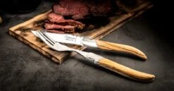 Laguiole Style De Vie Vorken Luxury Line - 6-delig - Olijfhout -Beste Bestek Winkel 1200x627 1