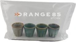 Orange85 Espresso Kopjes - Set Van 4 - Porselein - Hittebestendig - 90 Ml - Rond - Espresso - Mokken - Glazen - Koffiekopjes -Beste Bestek Winkel 1200x663
