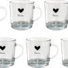 Theeglas Set Van 6 Theeglazen Theeglas 250 Ml Transparant Glas Hart Love Theemok -Beste Bestek Winkel 1200x684