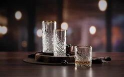 Paşabahçe Timeless Retro - Longdrink - Gouden Rand - 30 Cl - 4 Stuks -Beste Bestek Winkel 1200x742 2