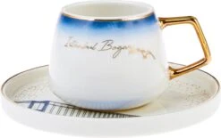 KARACA -ISTANBUL- 12 DELIGE- KOFFIEKOPJES VOOR 6 PERSONEN SET-Karaca Istanbul Set Van 12 Koffiekopjes 90 Ml- Moccamokken -espressokopjes Set Van Porselein, 6 Personen Robuuste Mokkatas, Porselein -Beste Bestek Winkel 1200x752