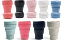 Koffiebeker - Reisbeker - Siliconen Beker - Opvouwbaar - Zwart - Drinkbeker - To Go 9 Koffiebeker - Reisbeker - Siliconen Beker - Opvouwbaar - Zwart - Drinkbeker - To Go -Beste Bestek Winkel 1200x777 4