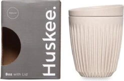 HuskeeCup & Deksel - Koffiebeker - Medium - 8oz/24cl - Natural -Beste Bestek Winkel 1200x780 3