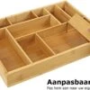 Merkloos Decopatent® Bestekbak - Lade Organizer - Besteklade - Bamboe - Hout - Bestek Bak Organizer Houder Voor Keukenla - Bestekcassette -Beste Bestek Winkel 1200x787 1