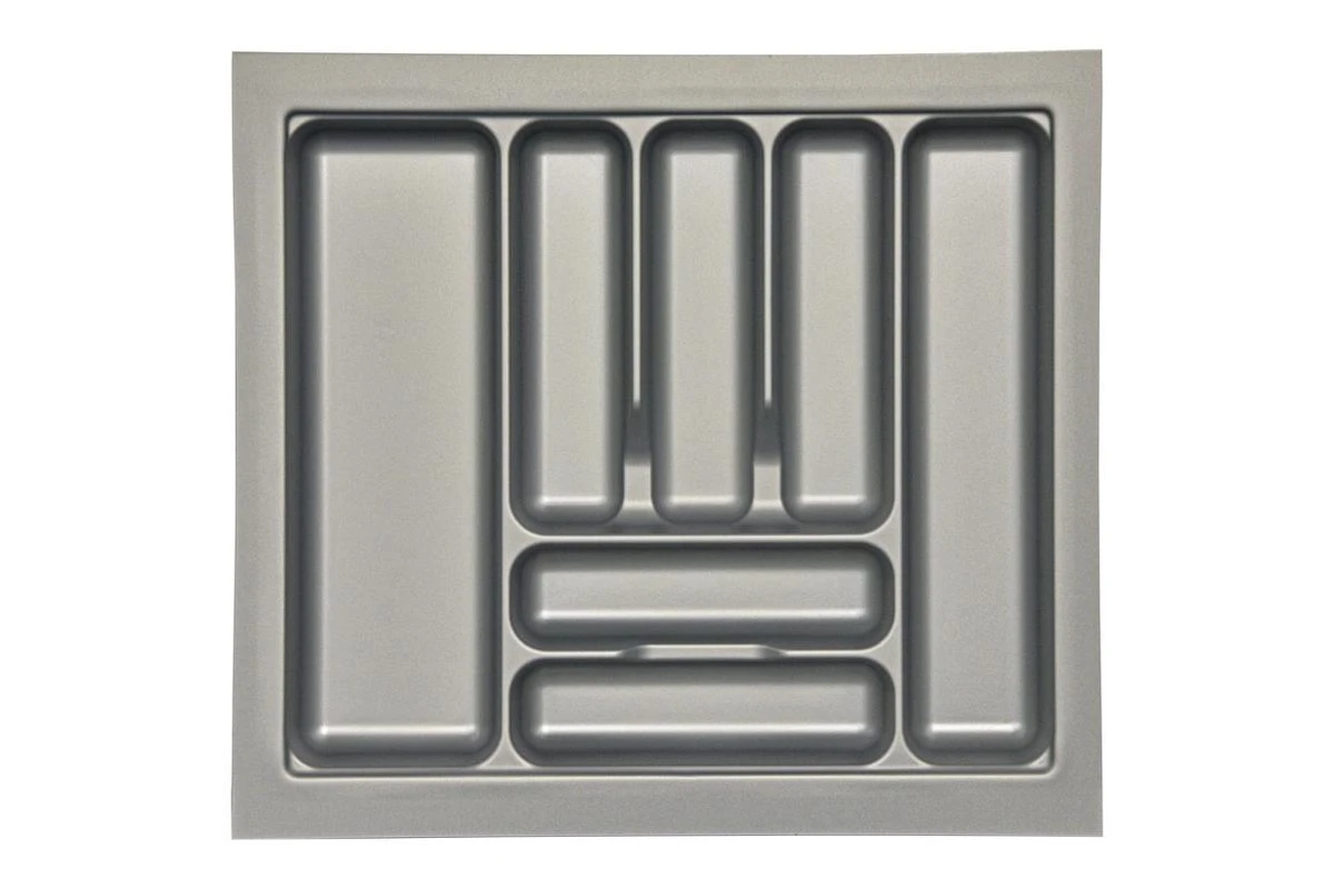 Culinorm Bestekbak - Besteklade - 55 Cm Breed X 50 Cm Diep - Grijs 4 Culinorm Bestekbak - Besteklade - 55 Cm Breed X 50 Cm Diep - Grijs - Afbeelding 2