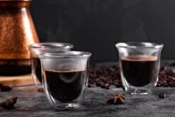 Dubbelwandige ESPRESSO Glazen Van Borosilicaat - Warme En Koude Dranken Kopjes - 70 ML - Set Van 6 -Beste Bestek Winkel 1200x800 71