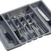 Merkloos Uitschuifbare Bestekbak Van Plastic - Uitschuifbaar Van 6 Naar 8 Vaks - 29-50 X 38 X 6,3 Cm -Beste Bestek Winkel 1200x804 1