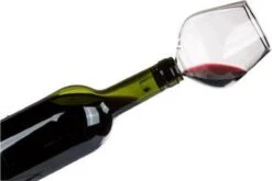 MikaMax Wijnfles Glas XXL - Groot Wijnglas - Past Standaard Kurk Op - 750ml -Beste Bestek Winkel 1200x804 8