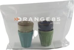 Orange85 Cappuccino Mokken - 4 Stuks - 250 Ml - Porselein - Hittebestendig - Keuken - Accessoires - Cappuccino Glazen - Cappuccino Kopjes - Latte Macchiato Glazen -Beste Bestek Winkel 1200x809 1