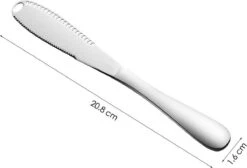 Merkloos Zilverkleurige 3-delige Botermessen Set - Roestvrijstaal - Messenset Voor De Boter - 3 X 20,8 X 1,6 Cm 11 Merkloos Zilverkleurige 3-delige Botermessen Set - Roestvrijstaal - Messenset Voor De Boter - 3 X 20,8 X 1,6 Cm -Beste Bestek Winkel 1200x815