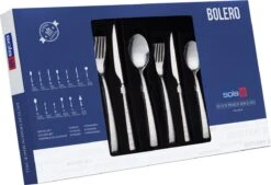 Sola Bestekset Bolero - Economy - 8 Persoons - 70 Delig - Zilver Chroomstaal 18/0 - RVS -Beste Bestek Winkel 1200x821 1